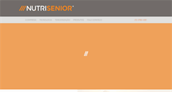 Desktop Screenshot of nutrisenior.com.br